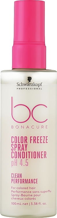 Schwarzkopf Professional - Bonacure Color Freeze Spray Conditioner pH 4.5 — photo N1