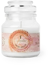 Fragrances, Perfumes, Cosmetics Scented Candle in Jar "Creme Brulee" - Flagolie Scented Candle Boho Creme Brulee