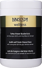 Fragrances, Perfumes, Cosmetics Coenzyme Q10 & Goji Berry SPA Dead Sea Salt - BingoSpa Salt For Bath SPA of Dead Sea