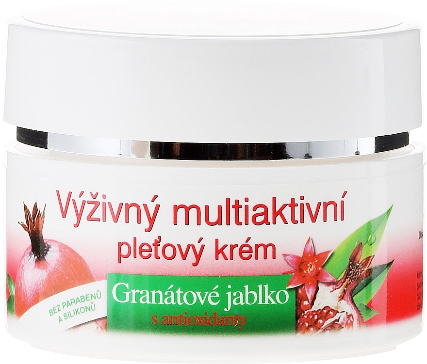 Antioxidant Cream - Bione Cosmetics Pomegranate Nourishing Multi-Active Cream With Antioxidants — photo N2