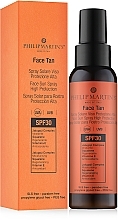 Fragrances, Perfumes, Cosmetics Face Sunscreen Spray - Philip Martin's Face Tan SPF 30