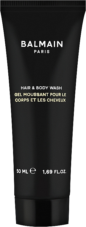 Hair & Body Wash Gel - Balmain Homme Hair Body Wash Travel Size — photo N1
