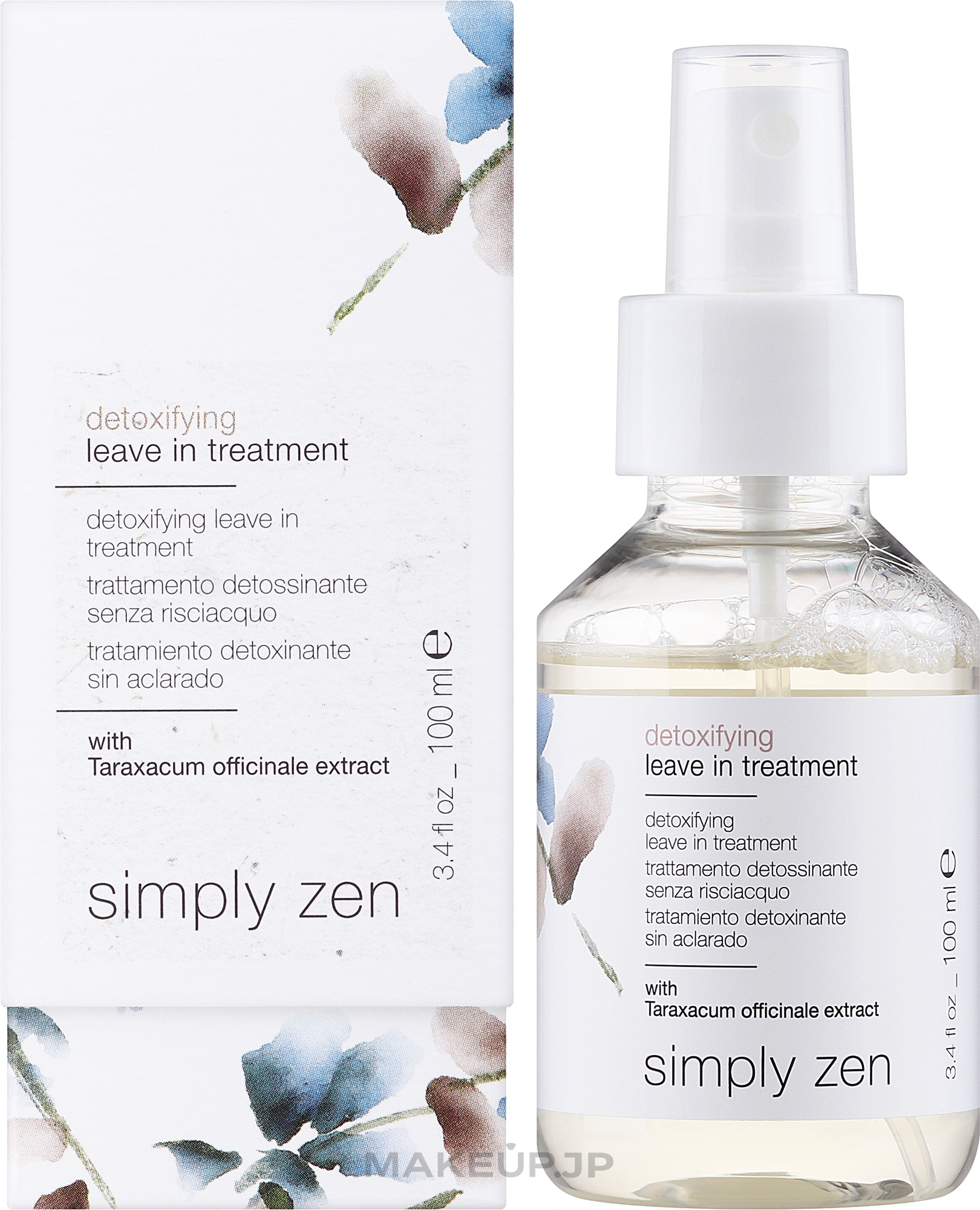 Leave-In Hair Serum - Z. One Concept Simply Zen Detoxifying Leave In Treatment — photo 100 ml
