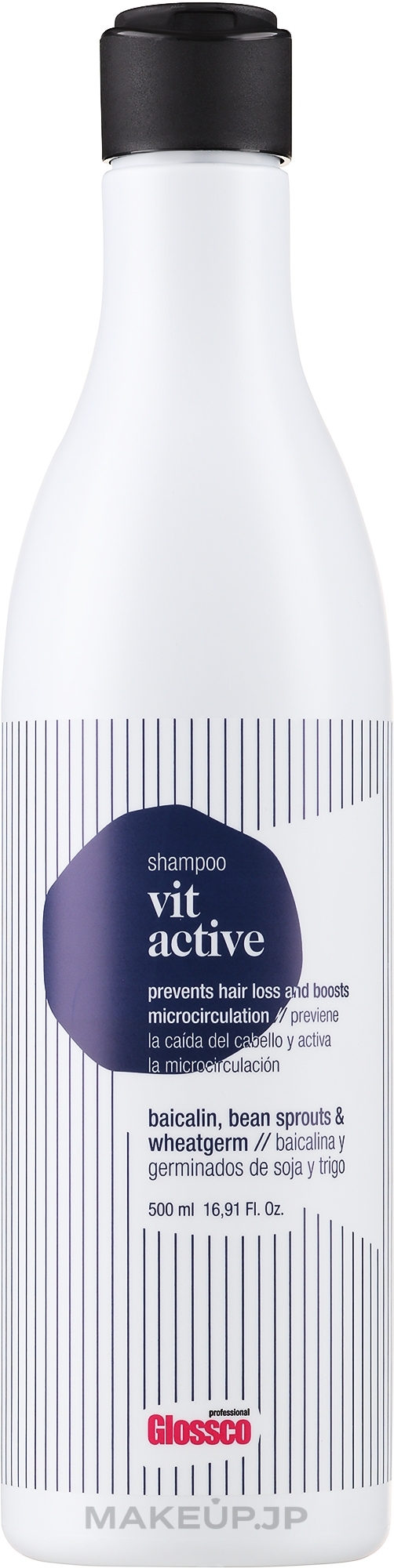 Anti Hair Loss Shampoo - Glossco Treatment Vit Active Shampoo — photo 500 ml