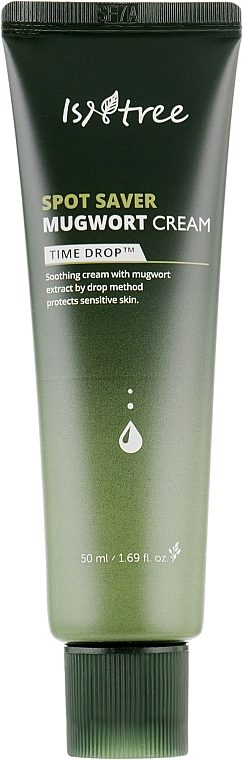 Wormwood Cream for Sensitive Skin - Isntree Spot Saver Mugwort Cream — photo N4