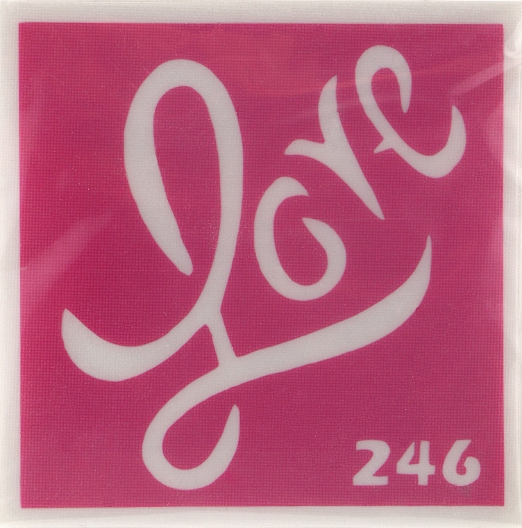 Stencil Set "Love" - Mayur — photo N1