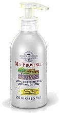 Fragrances, Perfumes, Cosmetics Liquid Marseille Soap "Lemon" - Ma Provence Liquid Marseille Soap Lemon