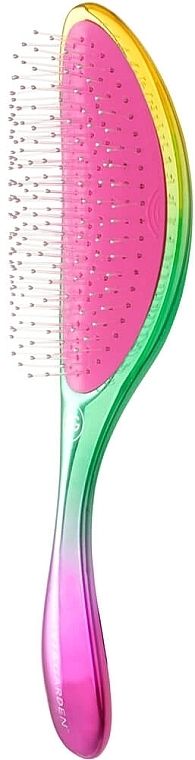 Brush for Thin & Normal Hair - Olivia Garden Aurora Rose — photo N2