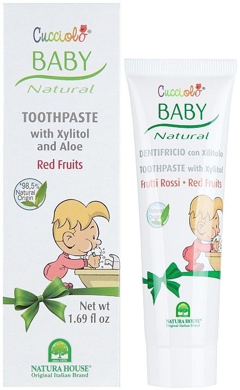 Red Berries Toothpaste - Natura House Baby Cucciolo Toothpaste — photo N1