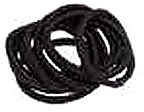 Fragrances, Perfumes, Cosmetics Hair Ties, 10 pcs, black - Janeke