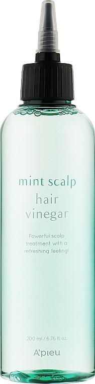 Vinegar for Oily Scalp - A'pieu Mint Scalp Hair Vinegar — photo N1