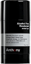 Fragrances, Perfumes, Cosmetics Alcohol-Free Deodorant - Anthony Alcohol Free Deodorant