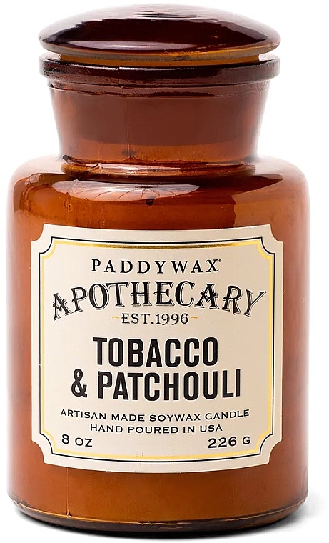Paddywax Apothecary Tobacco & Patchouli - Scented Candle — photo N7