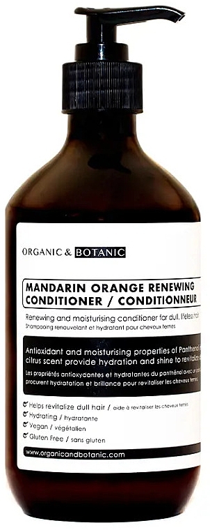 Revitalizing Conditioner - Organic & Botanic Mandarin Orange Renewing Conditioner — photo N1