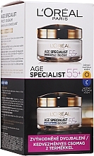 Fragrances, Perfumes, Cosmetics Set - L'Oreal Paris Age Expert 55+ (cr/50ml + cr/50ml)