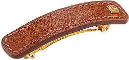 Fragrances, Perfumes, Cosmetics Hair Clip - Balmain Paris Hair Couture Riviera Barrette Cognac Medium