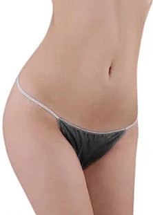 SPA Spunbond Thong, black - Doily — photo N13