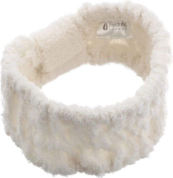 Bamboo Head Band, white - Hydrea London Super Soft Bamboo HeadBand — photo N1