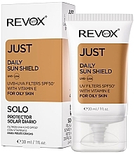 Fragrances, Perfumes, Cosmetics Sunscreen SPF 50+ with Vitamin E - Revox Just Daily Sunscreen SPF50+