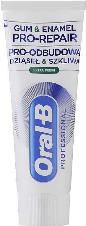 Toothpaste - Oral-B Professional Gum & Enamel Pro-Repair Extra Fresh — photo N2