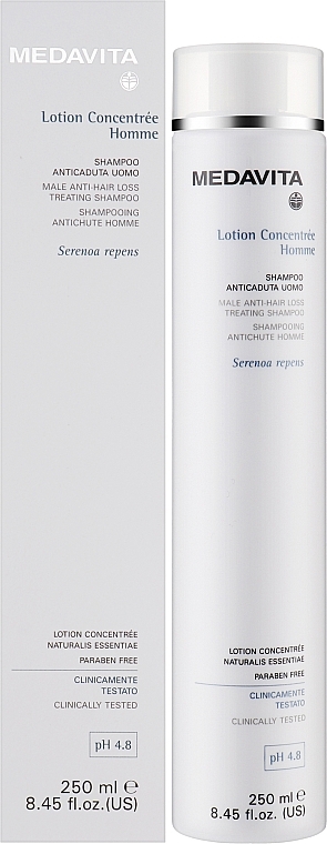 Anti Hair Loss Shampoo - Medavita Lotion Concentree Anti-Hair Loss Shampoo — photo N2