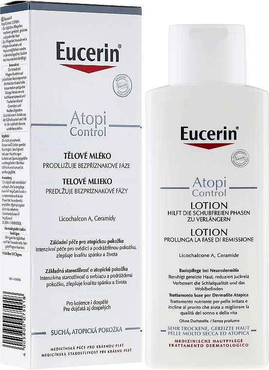 Body Lotion for Atopic Skin - Eucerin AtopiControl Body Care Lotion — photo N2