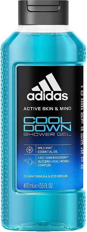 Shower Gel - Adidas Cool Down Shower Gel — photo N1