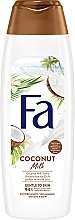 Shower Cream-Gel "Coconut Milk" - Fa Coconut Milk — photo N3