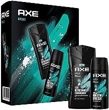 Fragrances, Perfumes, Cosmetics Set - Axe "Apollo" (Deo/150ml + sh/gel/250ml)