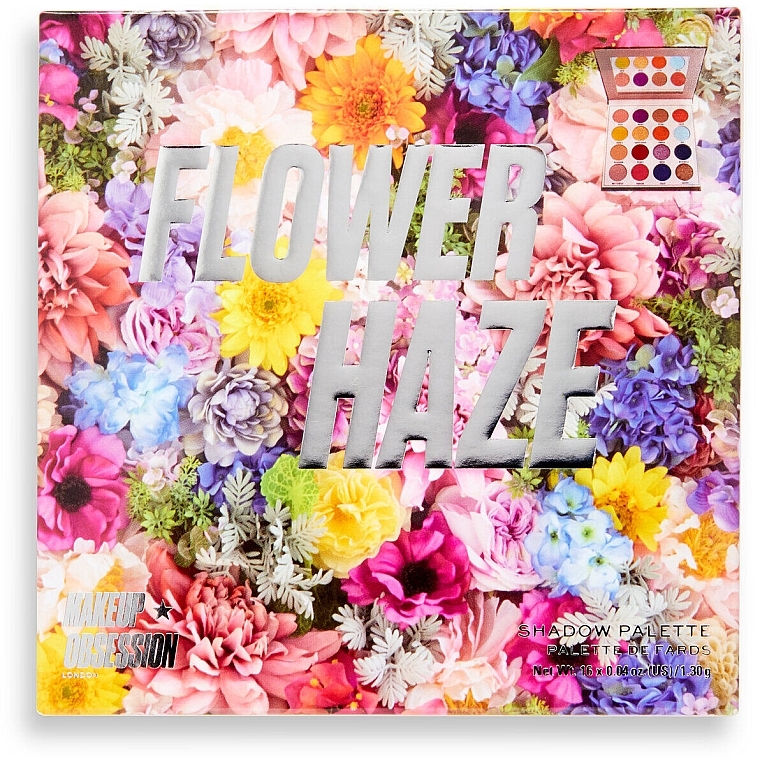 Eyeshadow Palette - Makeup Obsession Flower Haze Eyeshadow Palette — photo N5