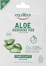 Aloe Face Mask - Equilibra Aloe — photo N1