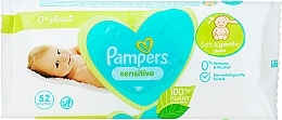 Fragrances, Perfumes, Cosmetics Baby Wet Wipes, 52 pcs - Pampers Sensitive