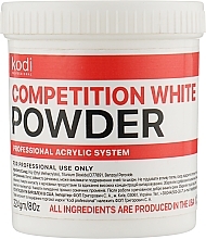 Fast-Hardening White Acrylic - Kodi Professional Competition White — photo N1