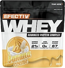 Fragrances, Perfumes, Cosmetics Banana Cream Whey Protein - Efectiv Nutrition Whey Protein Banana Creme