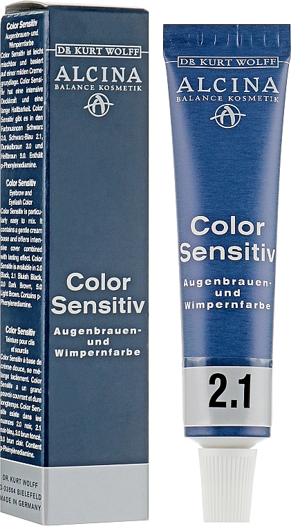 Brow & Lash Color - Alcina Color Sensitiv (3.0) — photo N1