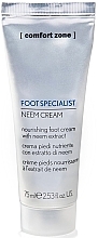 Fragrances, Perfumes, Cosmetics Nourishing Foot Cream - Comfort Zone Foot Specialist Neem Cream