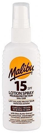Body Lotion-Spray - Malibu Lotion Spray SPF15 — photo N1
