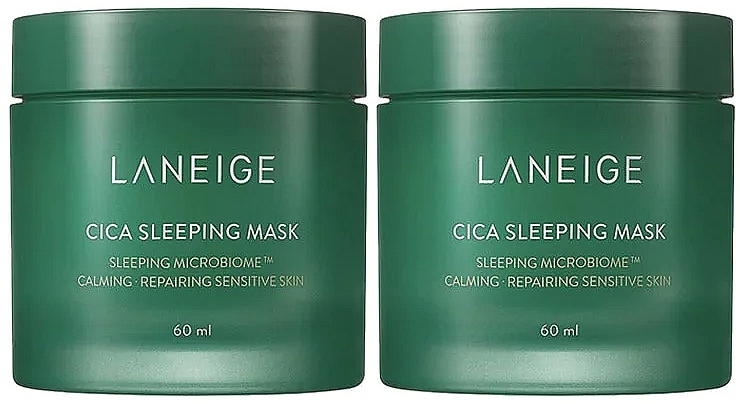 Set - Laneige Special Care Cica Sleeping Mask (mask/2x60ml) — photo N1