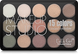 Eye Makeup Palette - DoDo Girl 15 Colors Diamond Eyeshadow Palette Makeup Studio — photo N10