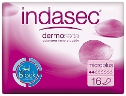 Sanitary Pads, 16 pcs - Indasec Discreet — photo N1