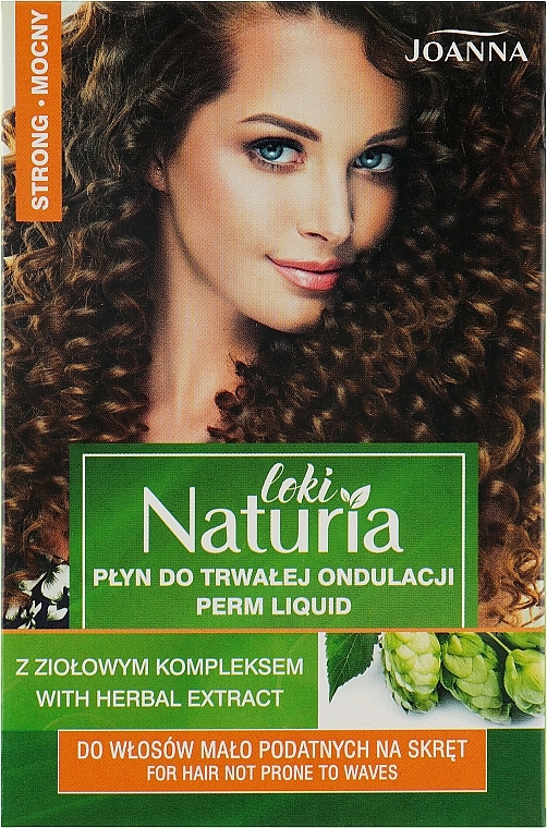 Permanent Hair Curling Liquid "Strong" - Joanna Naturia Loki Liquid — photo N4