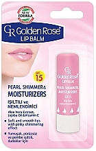 Lip Balm - Golden Rose Lip Balm Pearl Shimmer & Moisturizers SPF15 — photo N2