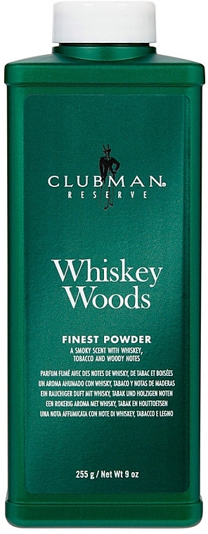 Clubman Pinaud Whiskey Woods - Versatile Talc — photo N1