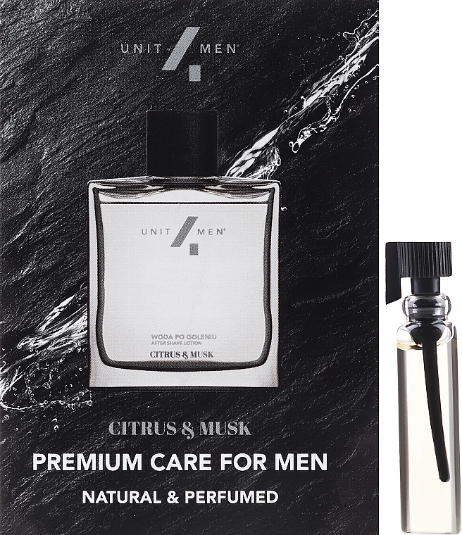 GIFT! After Shave Lotion - Unit4Men Citrus&Musk After Shave Lotion (sample) — photo N2