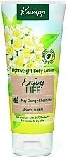 May Chang & Shea Butter Body Lotion - Kneipp Enjoy Life Lightweight Body Lotion May Chang & Sheabutter — photo N1