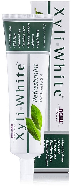 Refreshmint Toothpaste Gel - Now Foods XyliWhite Refreshmint Toothpaste Gel — photo N7