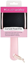 Fragrances, Perfumes, Cosmetics Foot File - Brushworks Curved Foot File