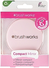 Fragrances, Perfumes, Cosmetics Pocket Mirror, pink - Brushworks Compact Mirror