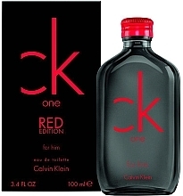 Fragrances, Perfumes, Cosmetics Calvin Klein CK One Red Edition Him - Eau de Toilette