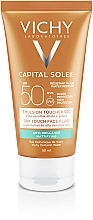 Fragrances, Perfumes, Cosmetics Sun Protection Face Emultion - Vichy Capital Soleil SPF 50 Emulsion Anti-Brillance IP50